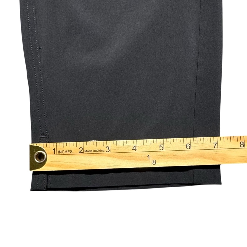 EDDIE BAUER Escapelite Slim Ankle Pants Womens Large Black Hiking Travel Outdoor - Picture 7 of 11